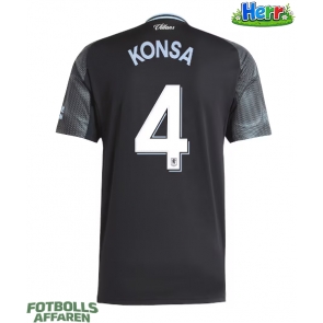 Aston Villa Ezri Konsa #4 Bortatröja 2025-26 Kortärmad